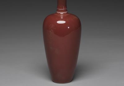 图片[3]-Vase with sacrificial red glaze, Qing dynasty, Kangxi reign (1662-1722)-China Archive